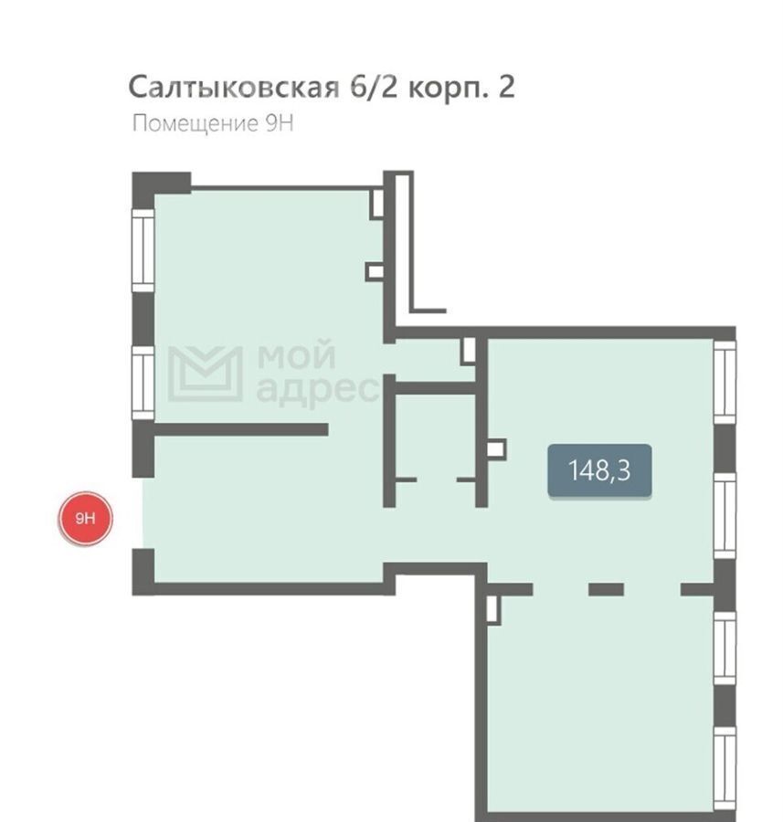 свободного назначения г Москва метро Улица Дмитриевского ул Салтыковская 6с/1 фото 8