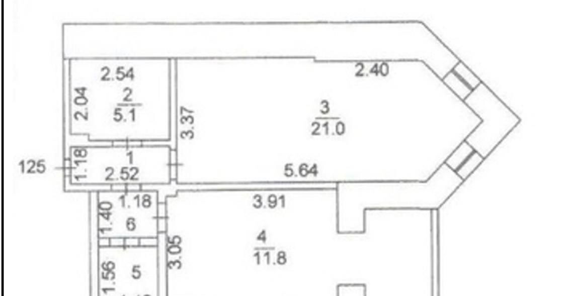 квартира г Кемерово р-н Заводский ул Глинки 5 фото 4