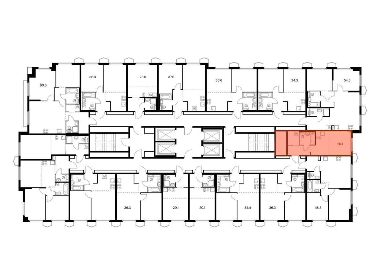 квартира г Москва метро Ховрино ш Коровинское 22/4 фото 2