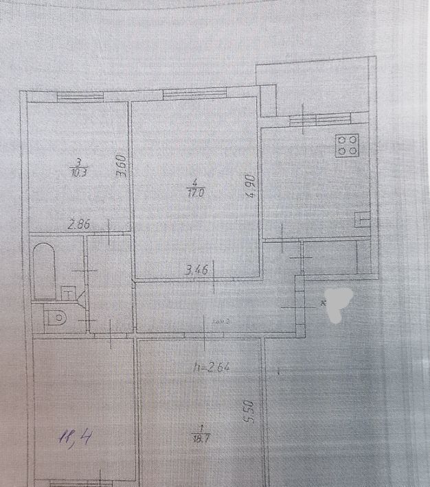 квартира г Казань метро Горки Азино-1 Казань, ул. Закиева, 11 фото 4