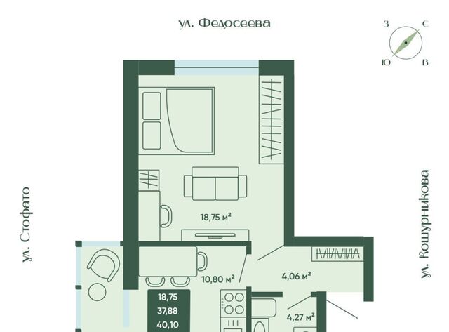 Золотая Нива ул Стофато 26 фото