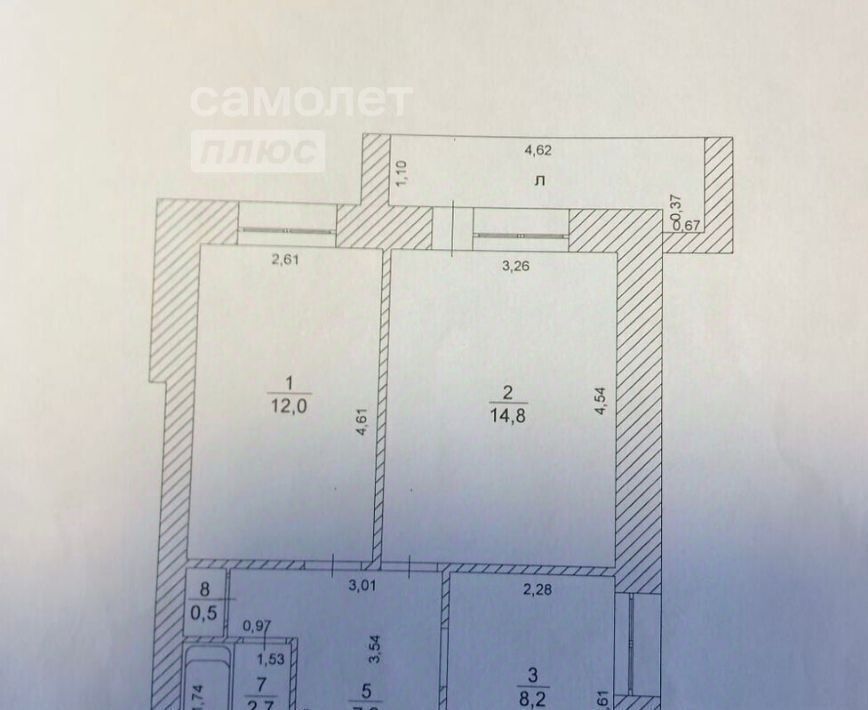 квартира г Ульяновск р-н Железнодорожный ул Железнодорожная 13 фото 6