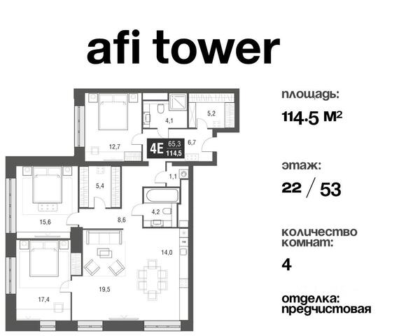 СЗАО проезд Нансена 3 ЖК AFI Tower Московская область фото