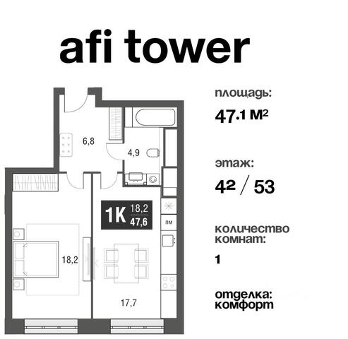 метро Свиблово СЗАО дом 3 ЖК AFI Tower Московская область фото