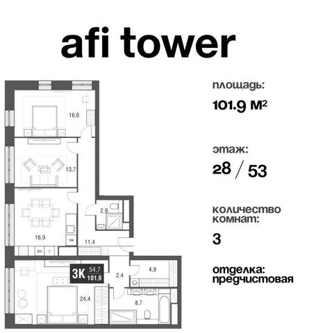 метро Свиблово СЗАО дом 3 ЖК AFI Tower Московская область фото