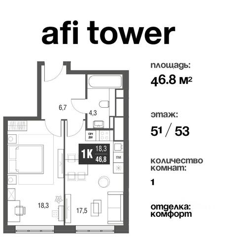 метро Свиблово СЗАО проезд Нансена 3 ЖК AFI Tower Московская область фото