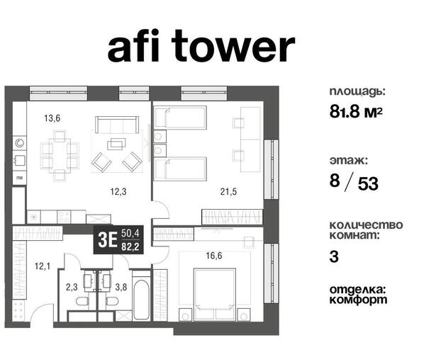 метро Свиблово СЗАО проезд Нансена 3 ЖК AFI Tower Московская область фото