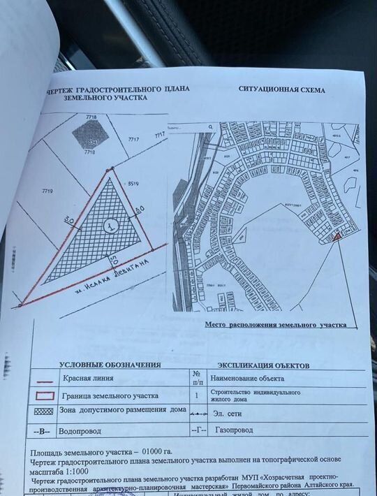 земля р-н Первомайский с Фирсово ул Исаака Левитана ЖК Палитра Санниковский сельсовет фото 2