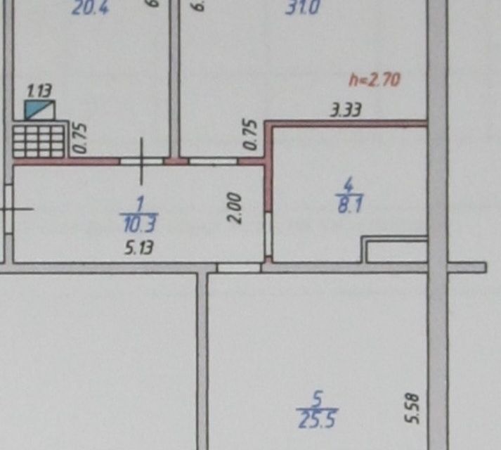 квартира г Иваново р-н Октябрьский ул Комсомольская 17 Ивановский район фото 7