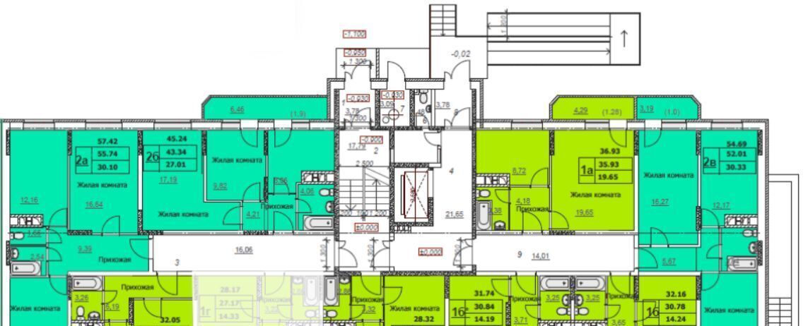 квартира г Клин п Майданово 2к 4 фото 2