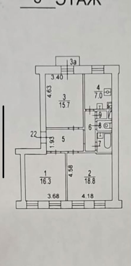 квартира г Москва метро Курская ул Земляной Вал 3/1с 7 фото 10