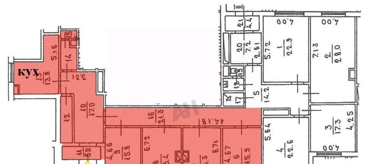 свободного назначения г Москва метро Юго-Западная ул Академика Анохина 4к/3 муниципальный округ Тропарёво-Никулино фото 2