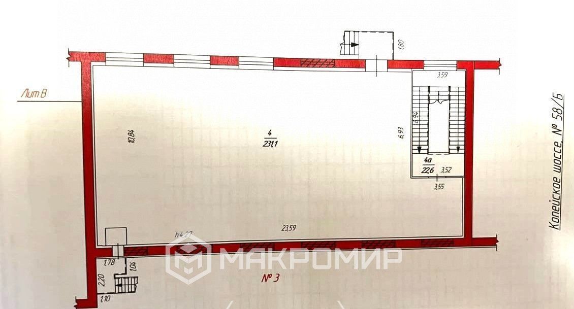 торговое помещение г Челябинск р-н Ленинский ш Копейское 58б фото 13