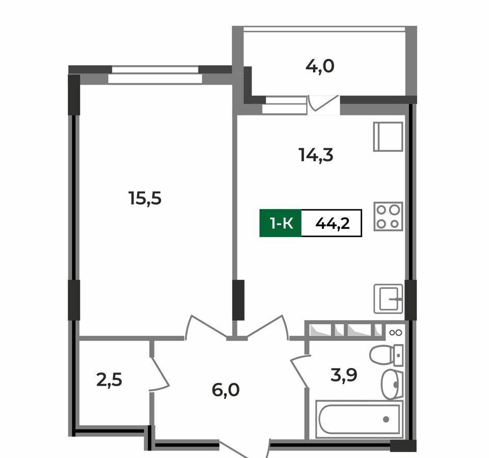 квартира г Ковров ул Зои Космодемьянской 28/1 фото 1