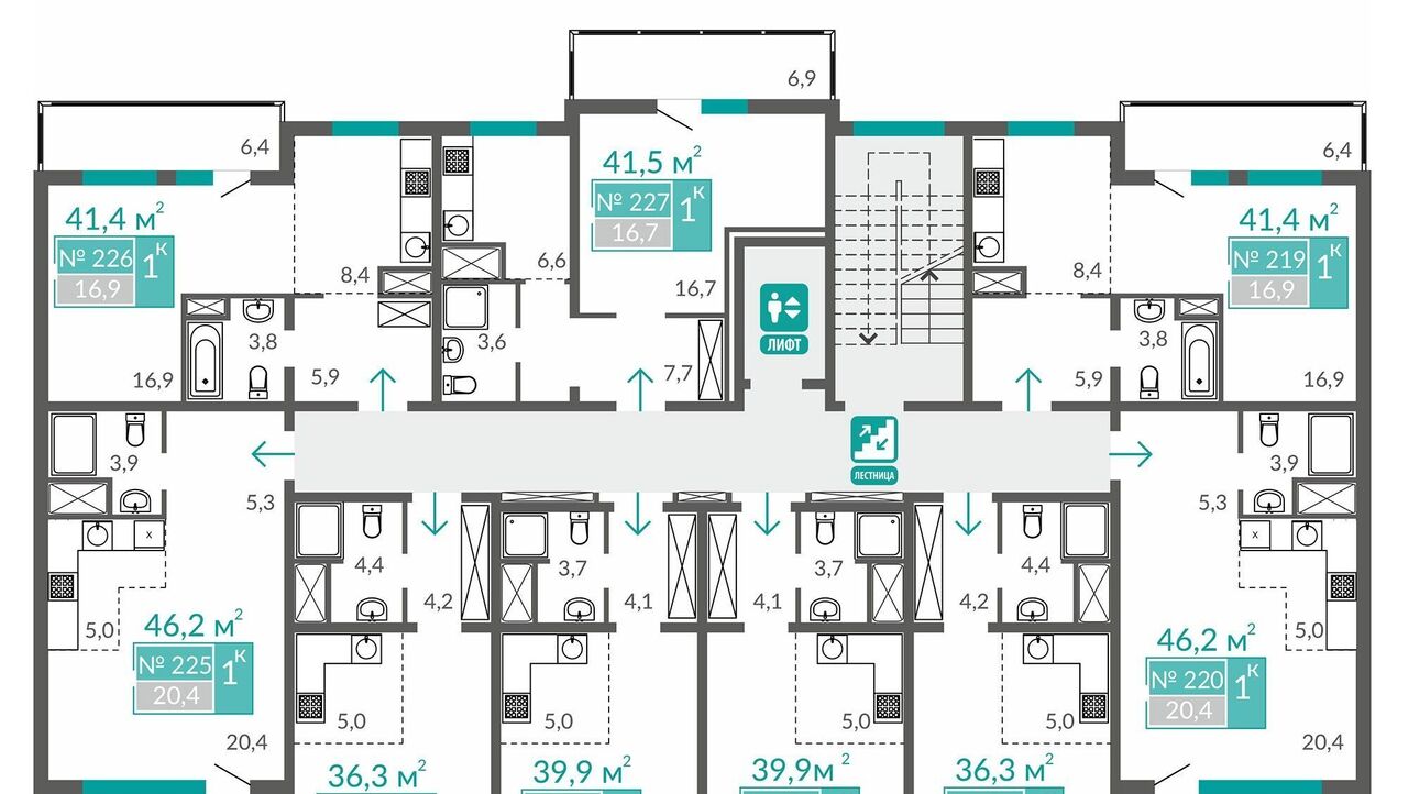 квартира г Евпатория ул Симферопольская 2х фото 2