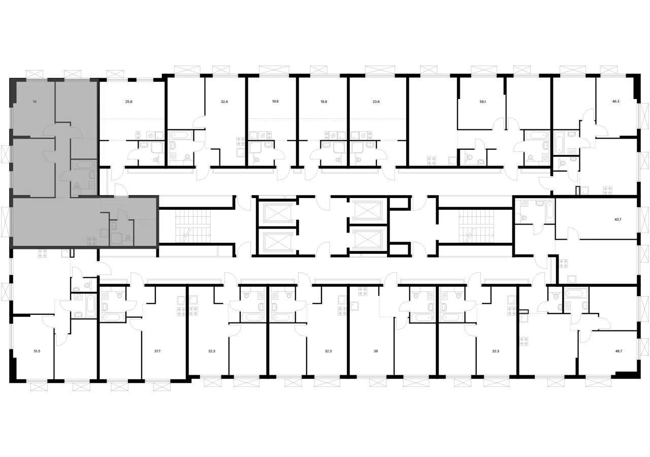 квартира г Москва метро Котельники ул Новая 1/10 корп. 11-12, Московская область, Котельники фото 2