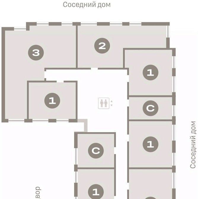 квартира г Тюмень р-н Калининский ЖК «Октябрьский на Туре» фото 2