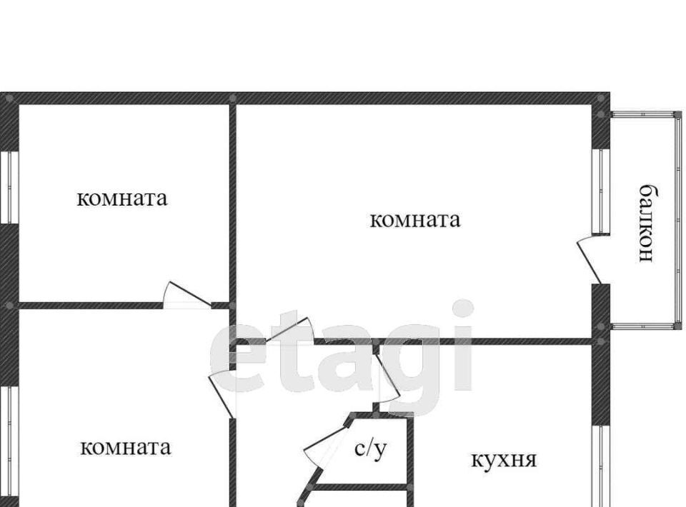 квартира г Нягань р-н мкр 8 12, Нефтеюганск фото 18