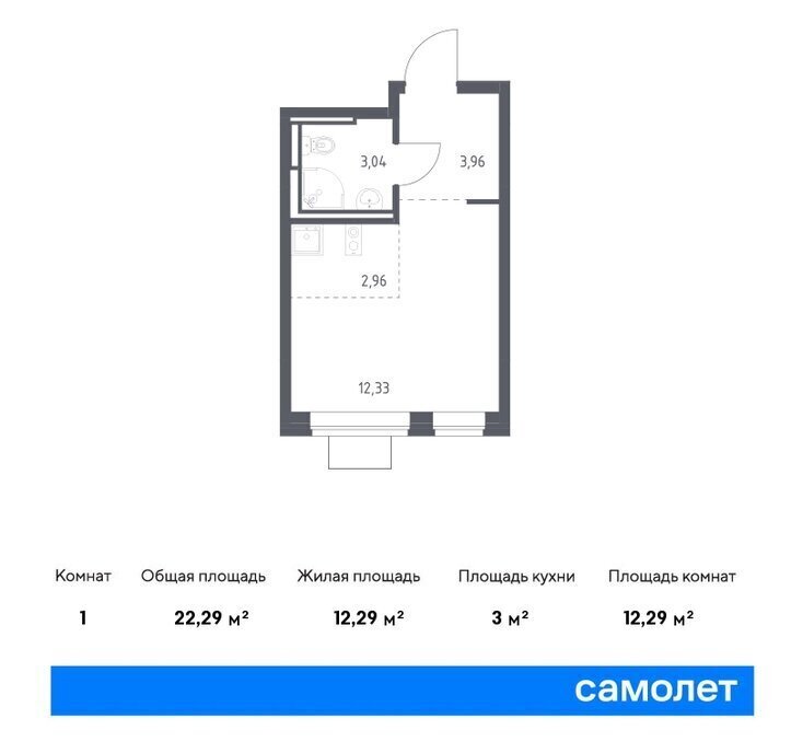 квартира г Видное жилой комплекс Богдановский Лес, 7. 3 фото 1