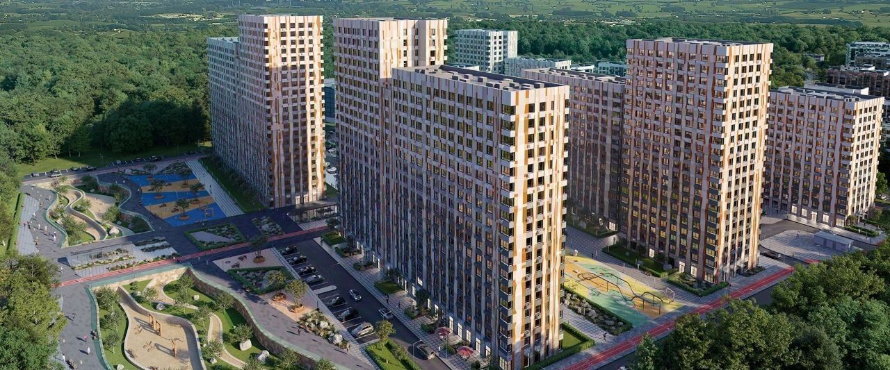 квартира г Москва п Филимонковское д Середнево ЖК «Цветочные Поляны Экопарк» Филатов Луг, к 3 фото 4