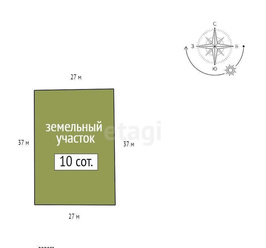 земля р-н Емельяновский с/с Солонцовский сельсовет, СТ Изумрудная поляна, Красноярск фото 10