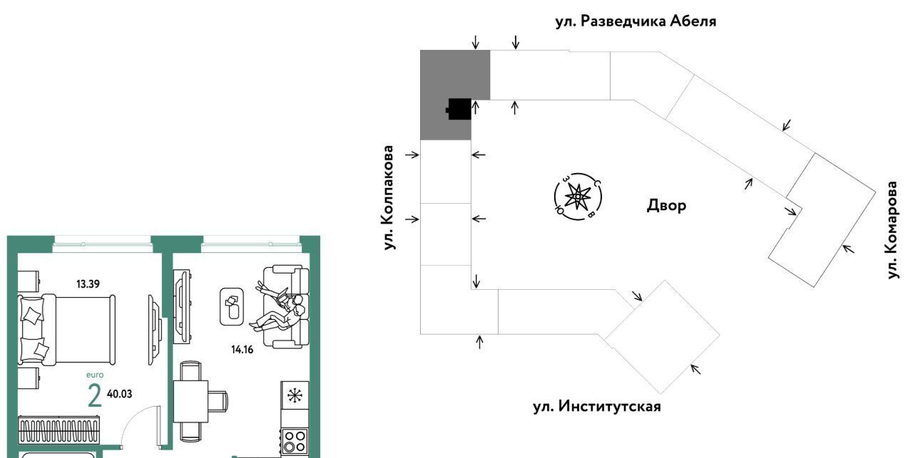 квартира г Мытищи Страна. Парковая жилой комплекс, Медведково фото 1
