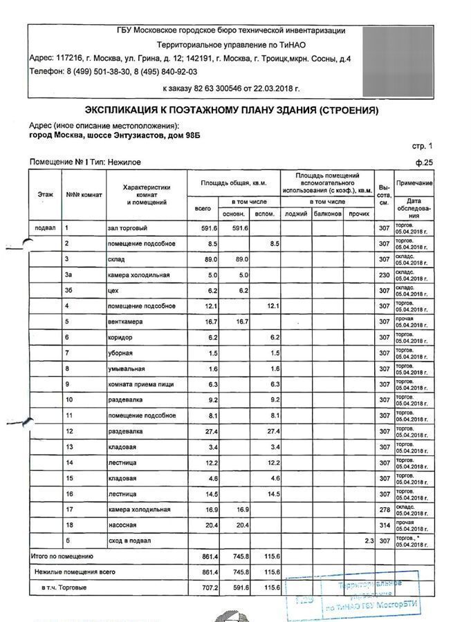 торговое помещение г Москва метро Новогиреево ш Энтузиастов 98б фото 6