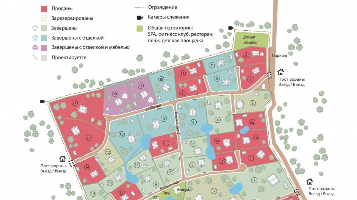 дом р-н Всеволожский массив Мендсары Бугровское городское поселение, Оско вилладж кп, Парнас, проезд Озерный фото 40