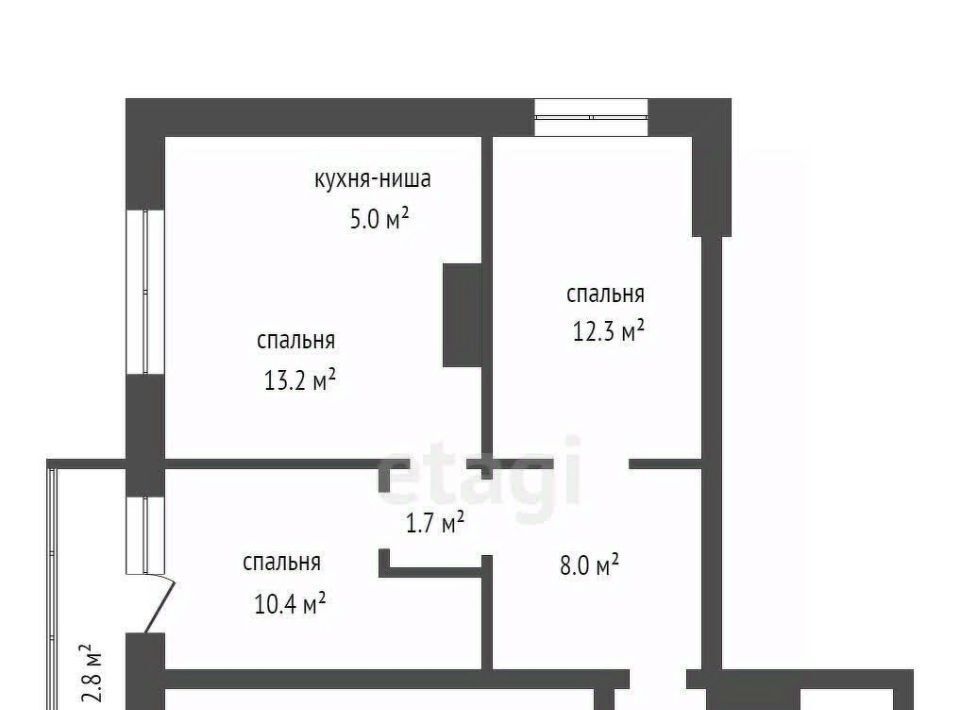 квартира г Красноярск р-н Центральный ул Дубровинского 3 фото 1