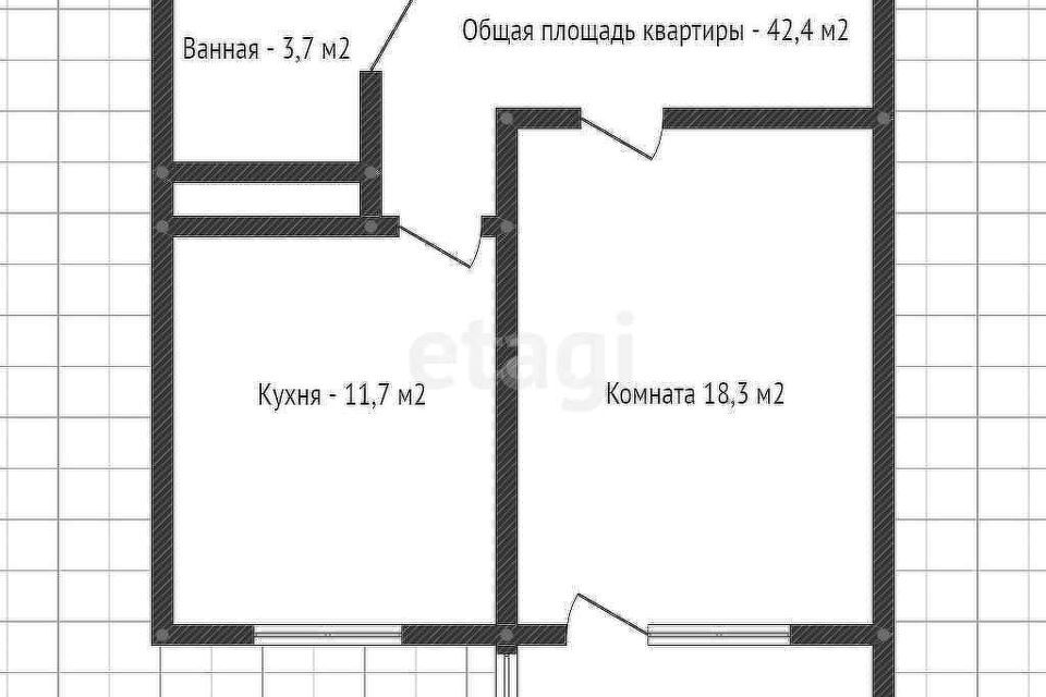 квартира г Краснодар р-н Карасунский ул им. Валерия Гассия 4/7к 1 муниципальное образование Краснодар фото 1