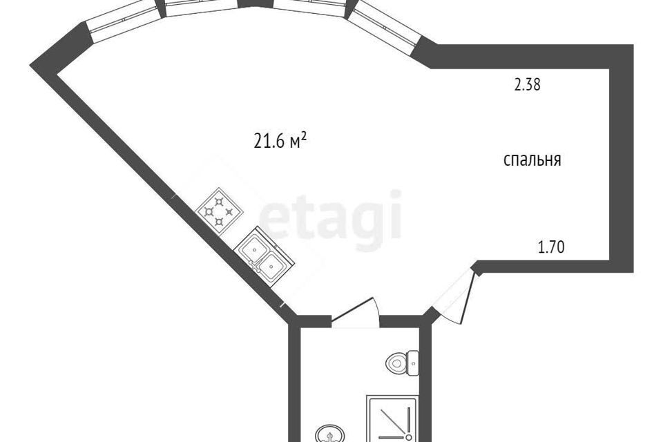 квартира р-н Туапсинский с Агой гостиничный комплекс Радуга, 10в / Центральная, 29в фото 7