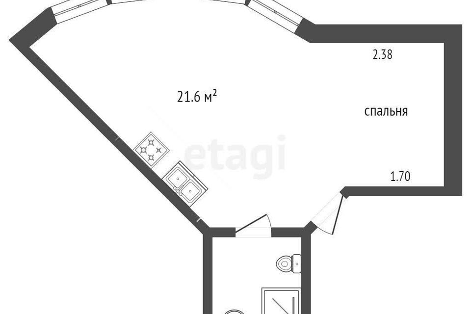 квартира р-н Туапсинский с Агой гостиничный комплекс Радуга, 10в / Центральная, 29в фото 8