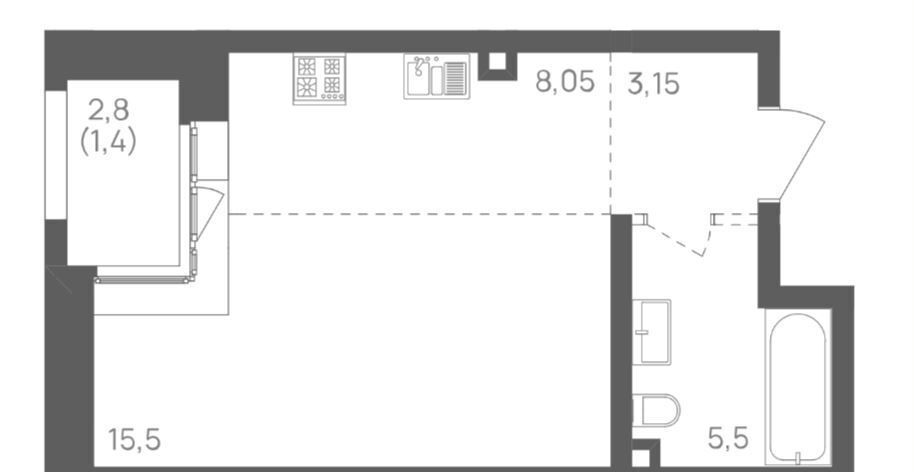 квартира г Казань Козья слобода ул Ягодинская Жилой дом фото 2