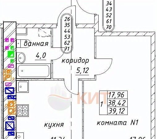 квартира р-н Ярославский п Красный Бор проезд Яковлевский Заволжское с/пос фото 11