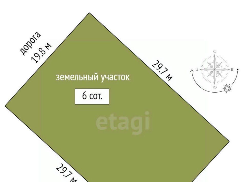 земля р-н Аксайский п Верхнетемерницкий б-р Джордано Бруно Щепкинское с/пос фото 7