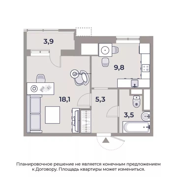 квартира г Москва метро Технопарк метро Тульская Даниловский ул Автозаводская 23с/120 Автозаводская фото 2