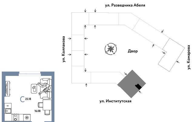 Страна. Парковая жилой комплекс, Медведково фото