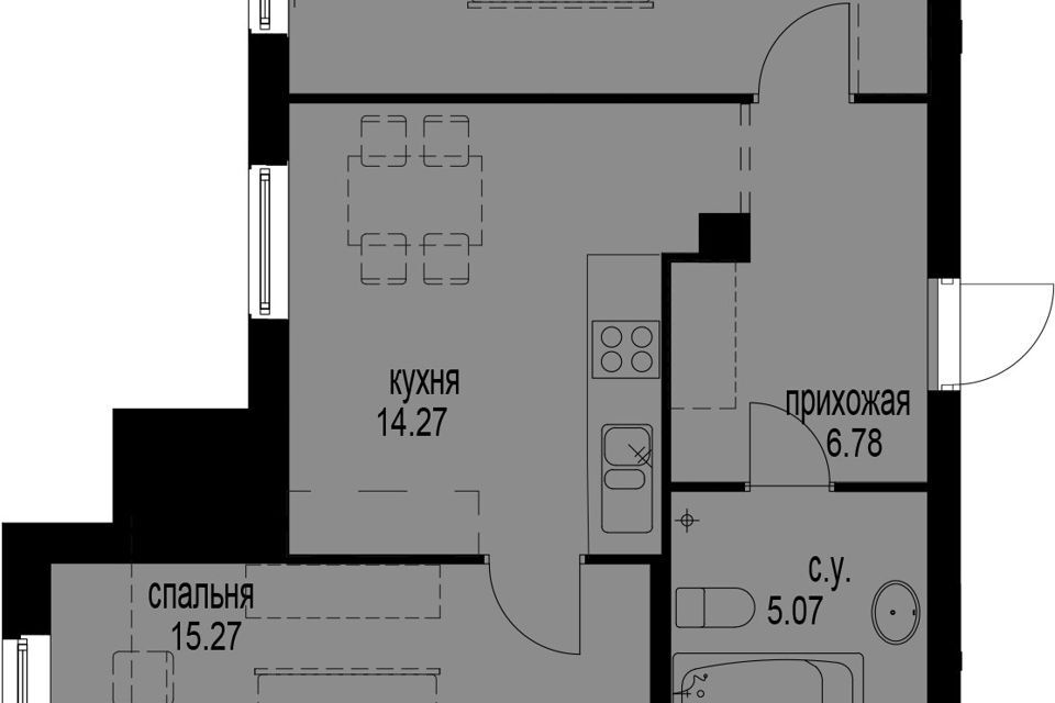 квартира г Санкт-Петербург р-н Московская Застава пр-кт Московский 72к/2 ЖК iD Moskovskiy Московский район фото 2