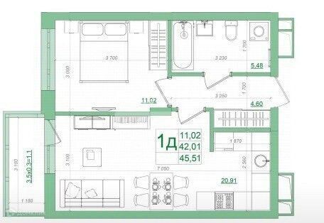 квартира г Тула ул Оборонная 102в муниципальное образование Тула фото 10