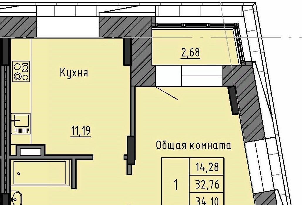 квартира г Якутск 37-й кв-л фото 1