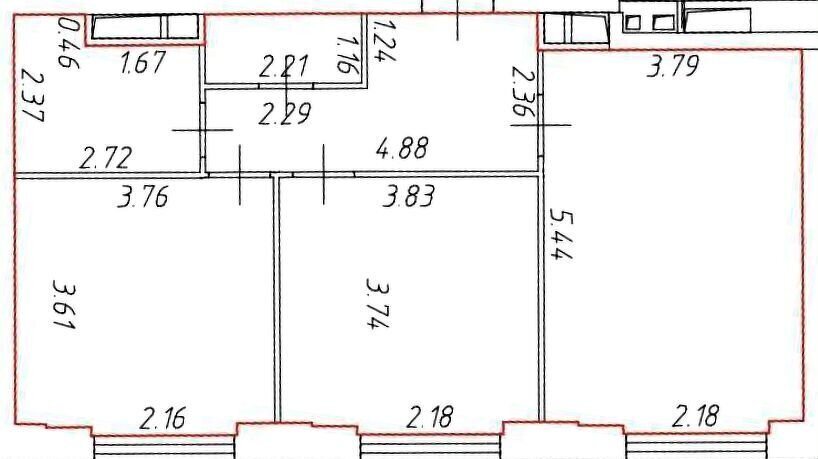 квартира г Москва метро Аминьевская ул Янковского 1к/1 фото 16