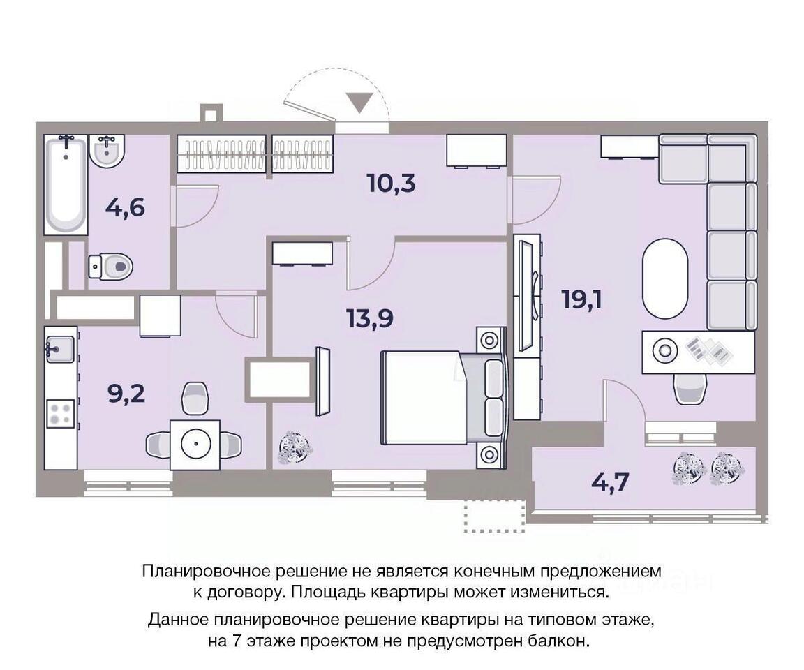 квартира г Москва ул Автозаводская 23с/120 Московская область фото 1