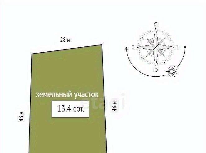 дом р-н Березовский п Ермолаевский Затон снт Большая Поляна Есаульский сельсовет, ул. Лесная фото 28