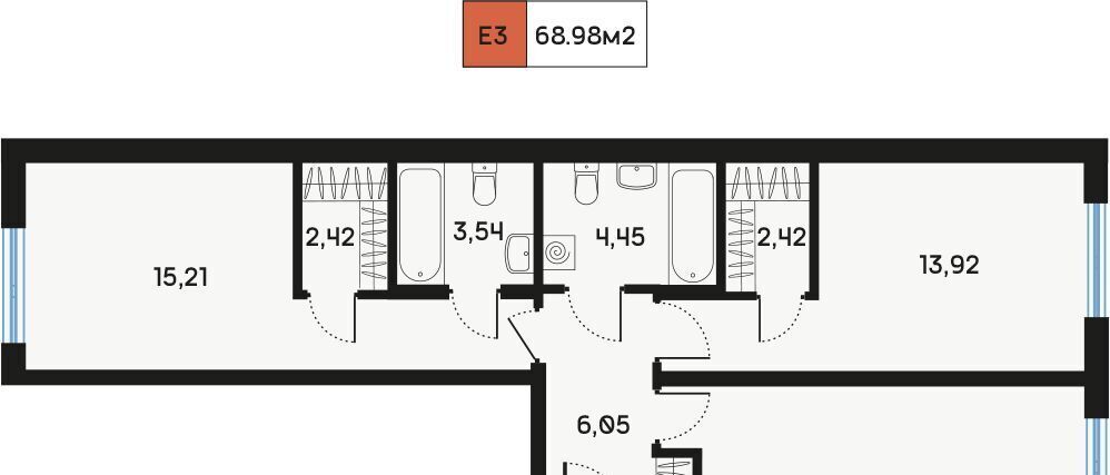 квартира г Санкт-Петербург метро Василеостровская 7-я Васильевского острова линия, 84 фото 1