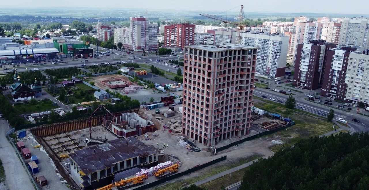 квартира г Кемерово р-н Рудничный пр-т Шахтёров/Кузбасский, стр. 2 фото 12