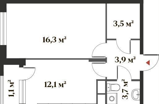 квартира г Красногорск мкр Опалиха ул Новая Московская 49 корп. 3 фото 1