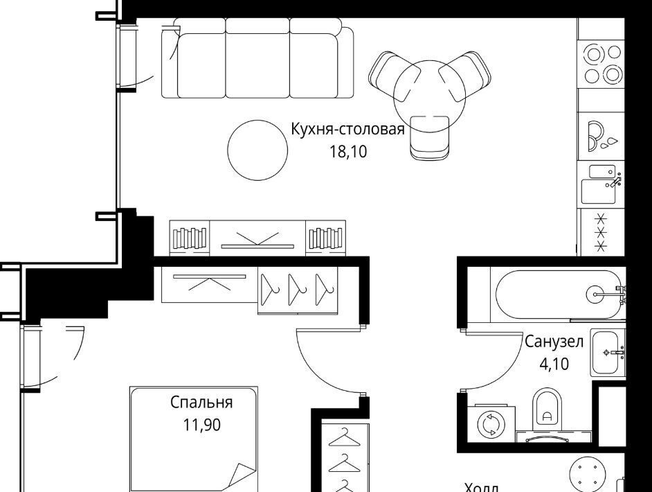 квартира г Москва Давыдково ул Верейская 29с/35 муниципальный округ Можайский фото 1