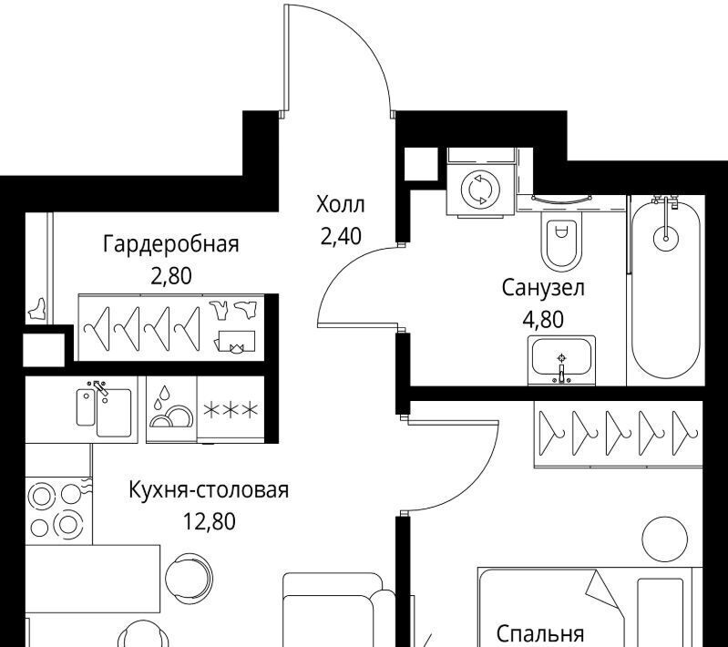 квартира г Москва Давыдково ул Верейская 29с/35 муниципальный округ Можайский фото 1