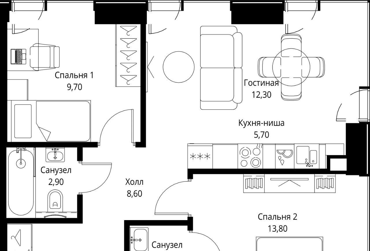 квартира г Москва Давыдково ул Верейская 29с/35 муниципальный округ Можайский фото 1