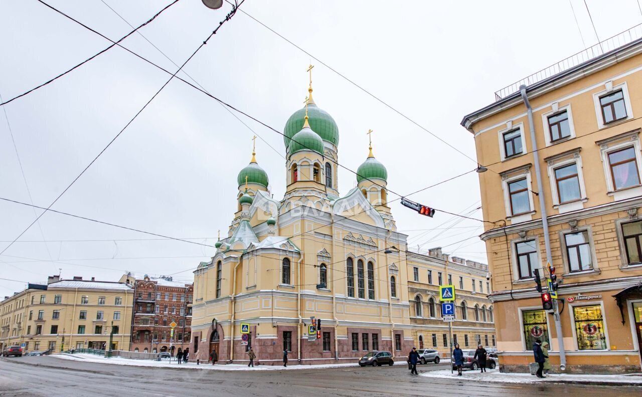 квартира г Санкт-Петербург метро Садовая пр-кт Лермонтовский 9/55 округ Коломна фото 26